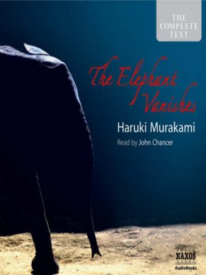 cover image of The elephant vanishes